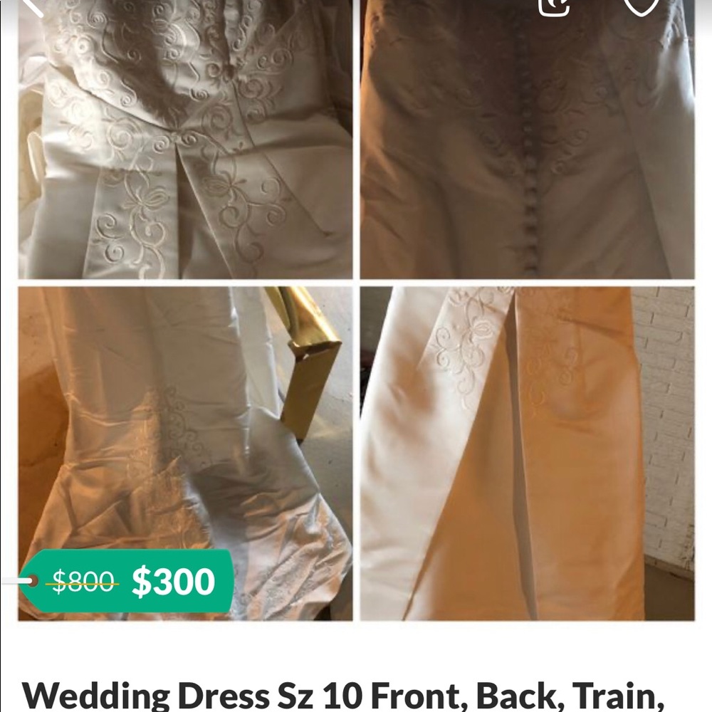Wedding Dress SZ 10
